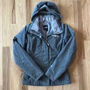 Women’s xsmall North Face insulated jacket.